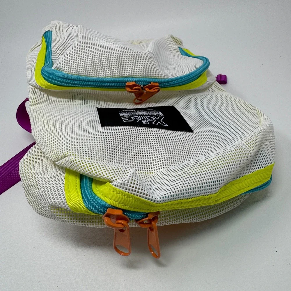 Hoka Foot Locker XC Championships 45th Anniversary White Mesh Backpack